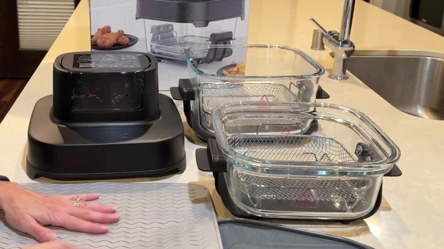Glass Air Fryer VS Coated Air Fryer: Why Non-Toxic Cooking Matters — YUKO Smart